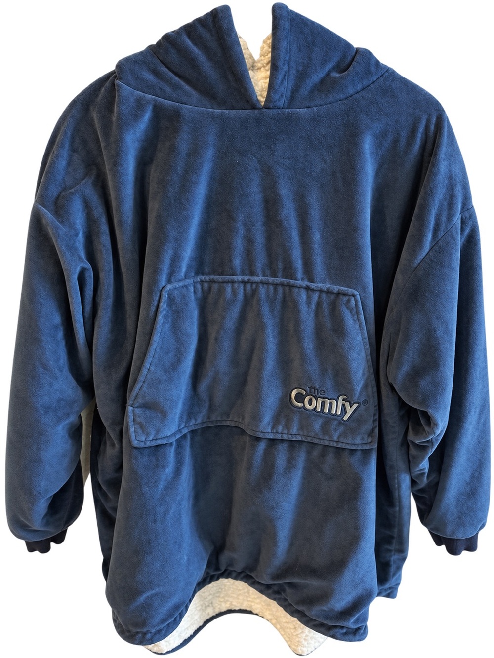 The Comfy Navy Blue Kids Hooded Pullover